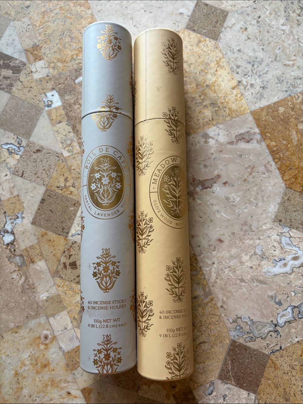 New! Bois de Cade & Meadow Incense Stick Sets